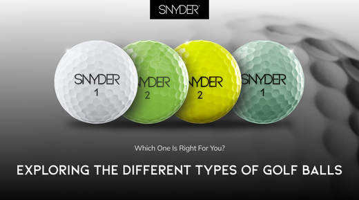 types of golf balls