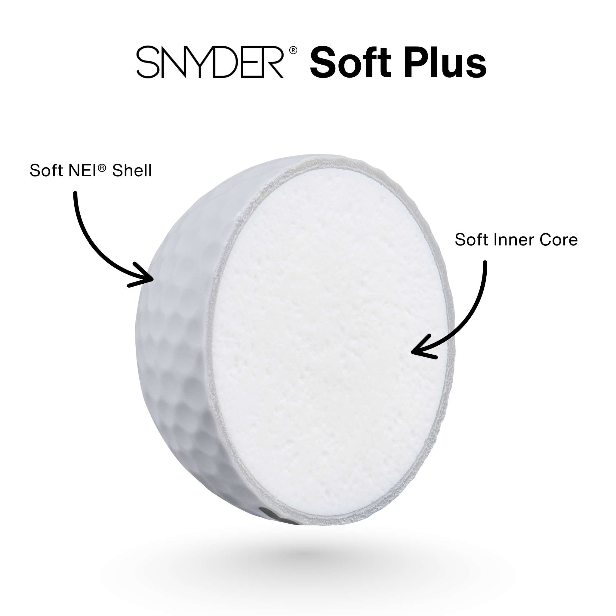 SNYDER Soft Plus Golf Balls