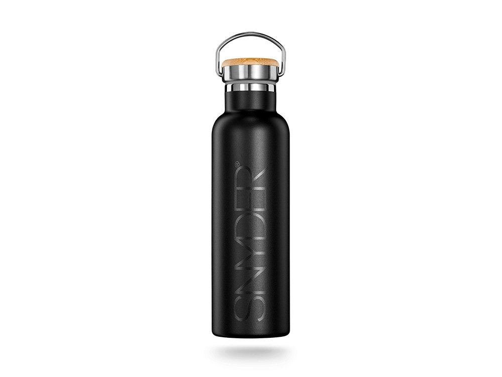 SNY bottle black with black print from SNYDER Golf USA product