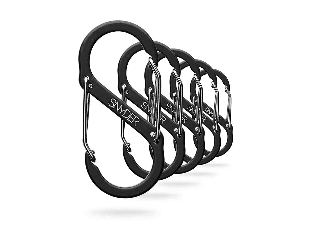 SNY Carabiner all black from SNYDER Golf USA