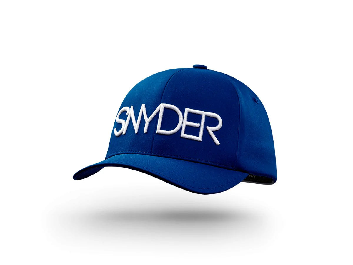 SNY Delta golf cap royal white from SNYDER Golf USA