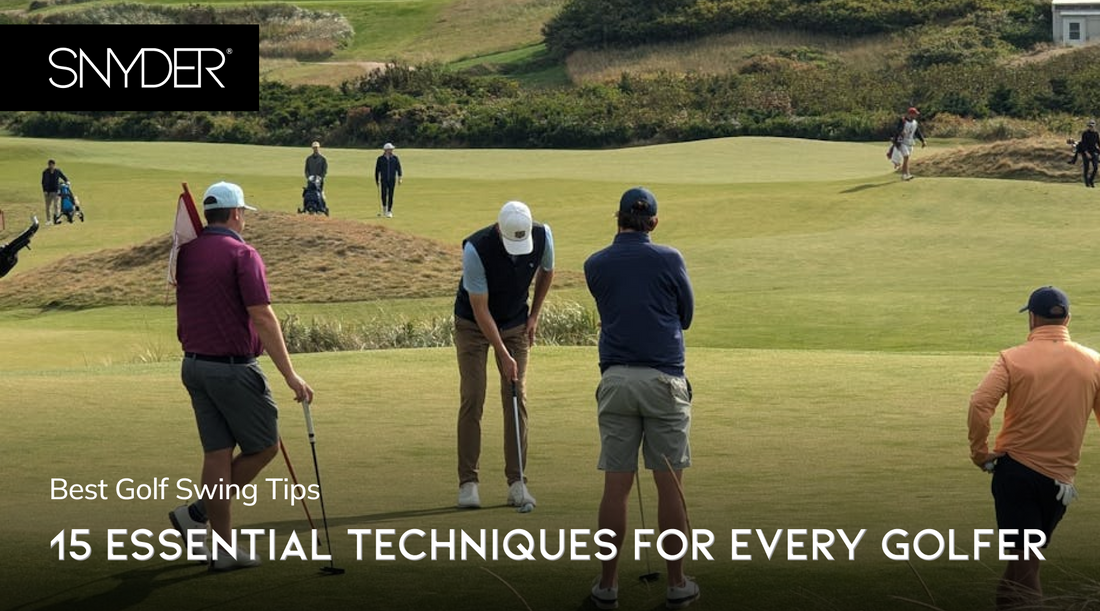 Best Golf Swing Tips: 15 Essential Techniques for Every Golfer