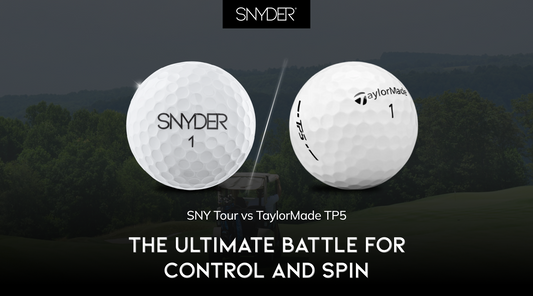 SNY Tour vs. TaylorMade TP5: The Ultimate Battle for Control and Spin