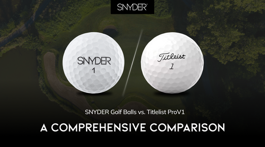 SNYDER Golf Balls vs. Titleist ProV1: A Comprehensive Comparison