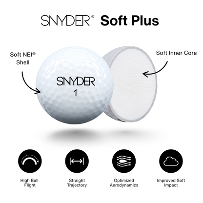 SNYDER Soft Plus Golf Balls