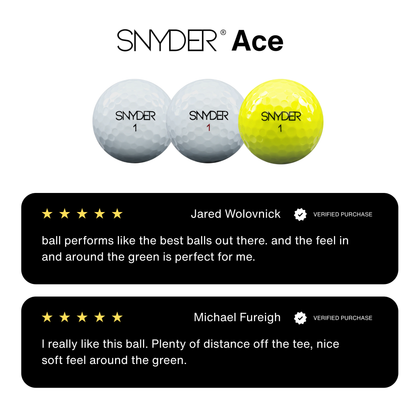 SNYDER Ace Golf Balls