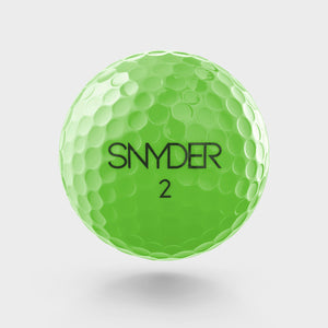 SNY PROX golf ball gekko green from SNYDER Golf USA