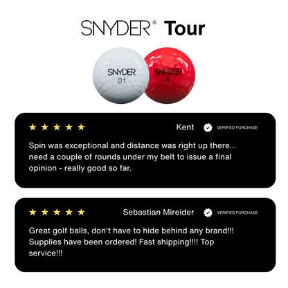 SNYDER Tour Golf Balls