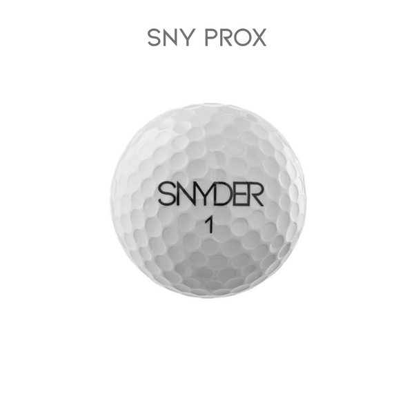 SNY Mixed Edition golf ball from SNYDER Golf USA (SNY PROX)