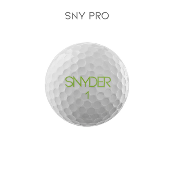 SNY Mixed Edition golf ball from SNYDER Golf USA (SNY Pro)