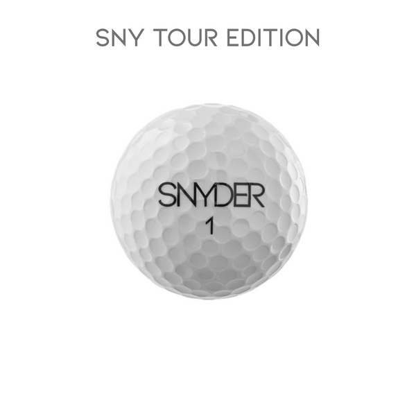 SNY Mixed Edition golf ball from SNYDER Golf USA (SNY Tour Edition)